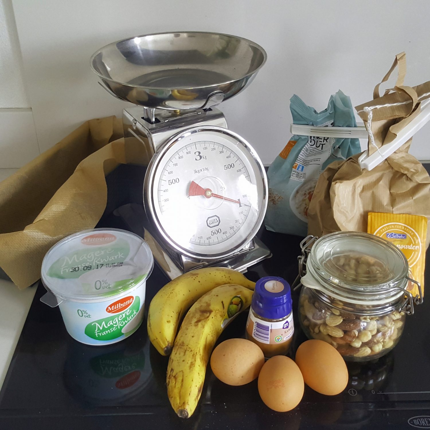 ingredienten bananenbrood
